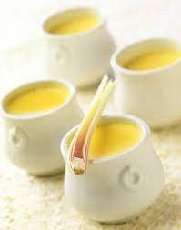 Lemongrass Baked Custard Cups (Vegetarian)