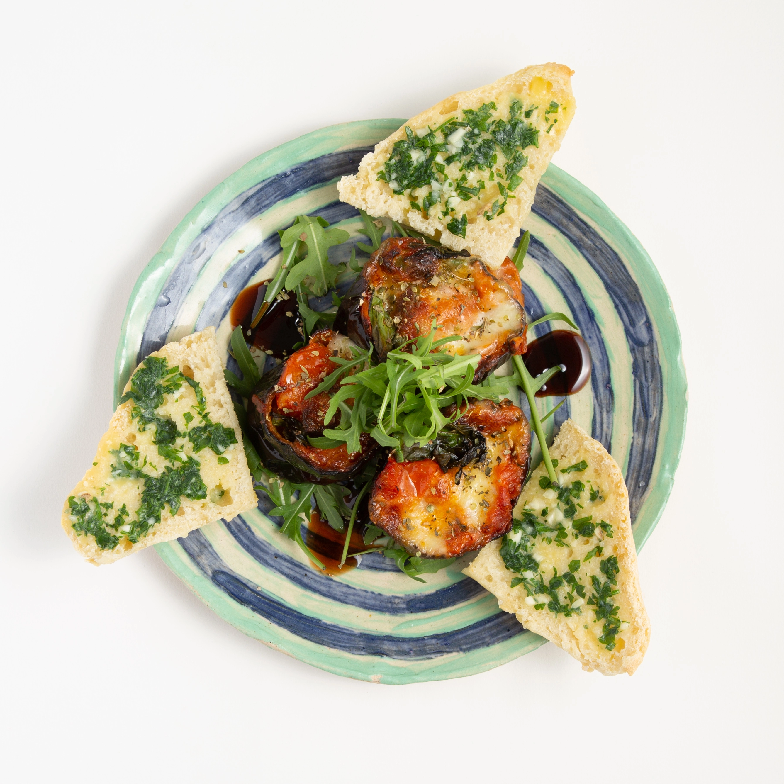 Baked Aubergine (V/Ve)
