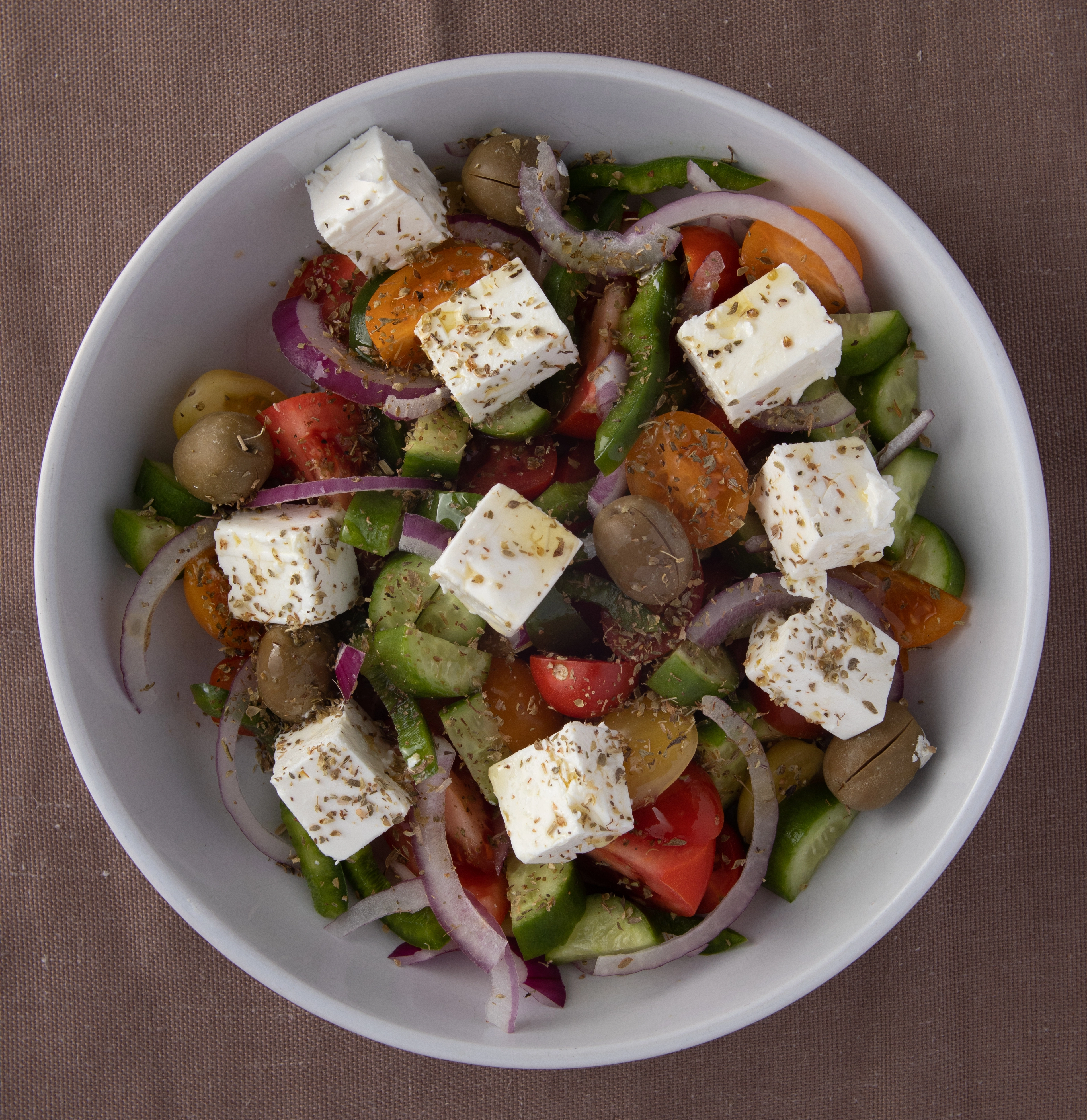Classic Greek Salad (V)