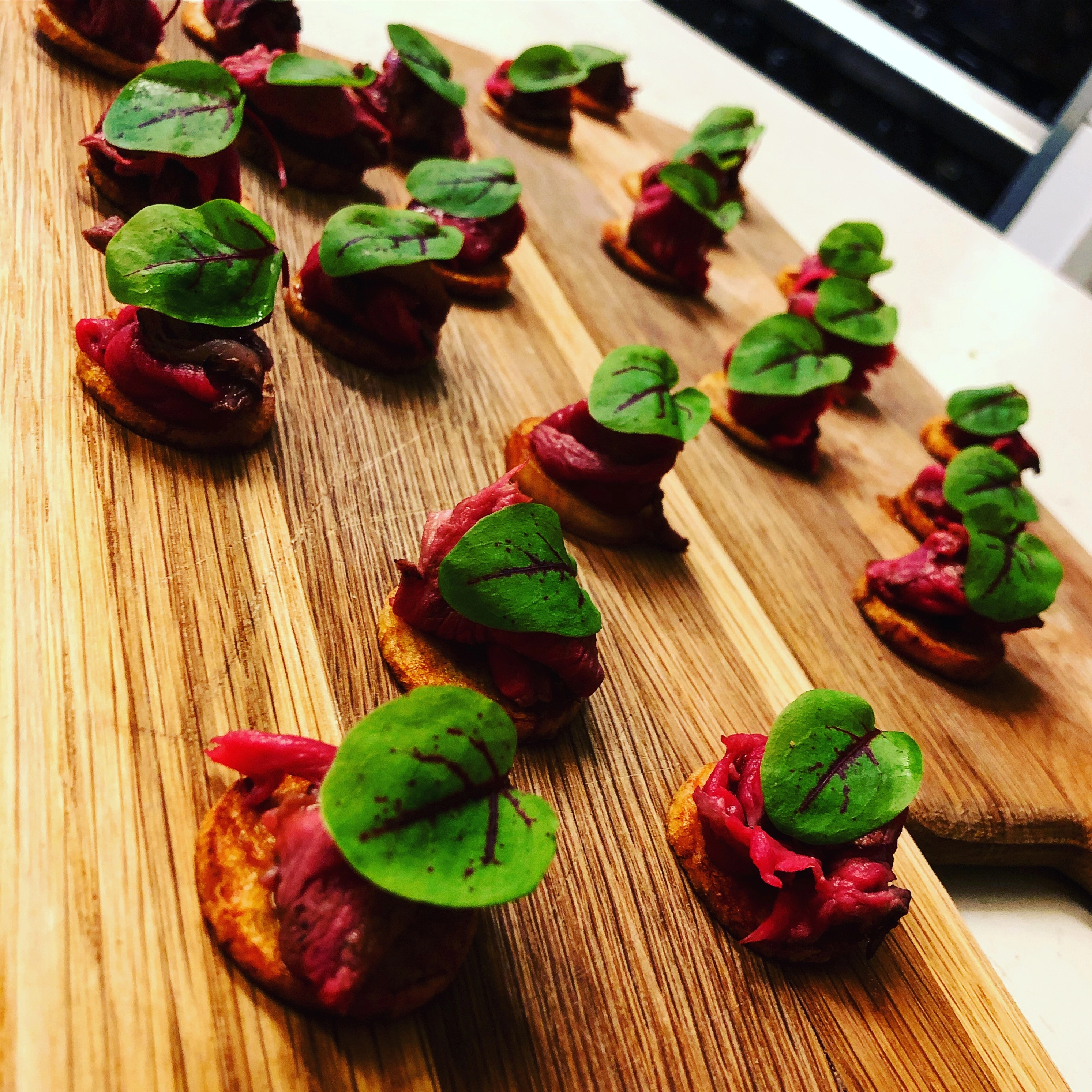 Beef Rump Rosti Horseradish Cream