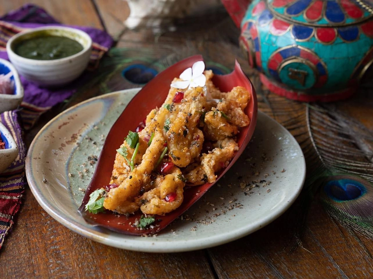 Apricot Glazed Calamari 