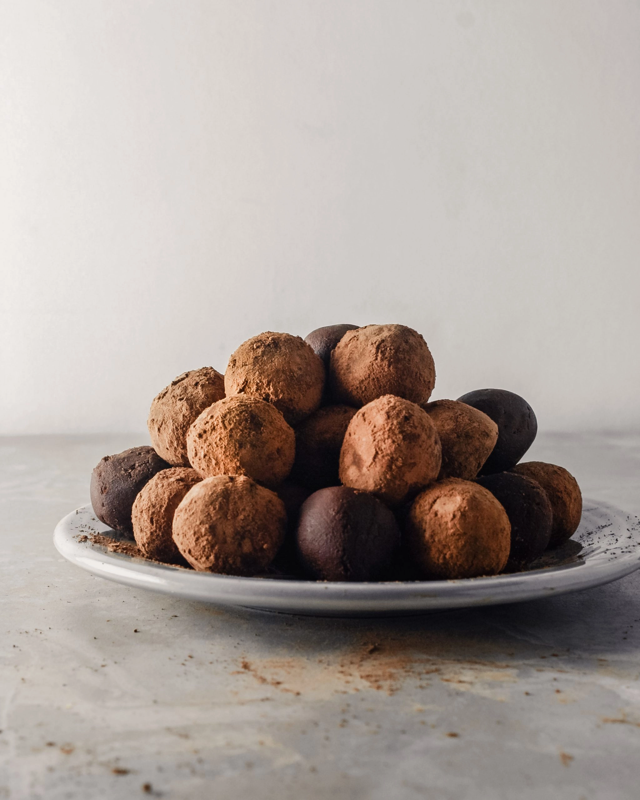 Dark Chocolate And Coffee Truffles
