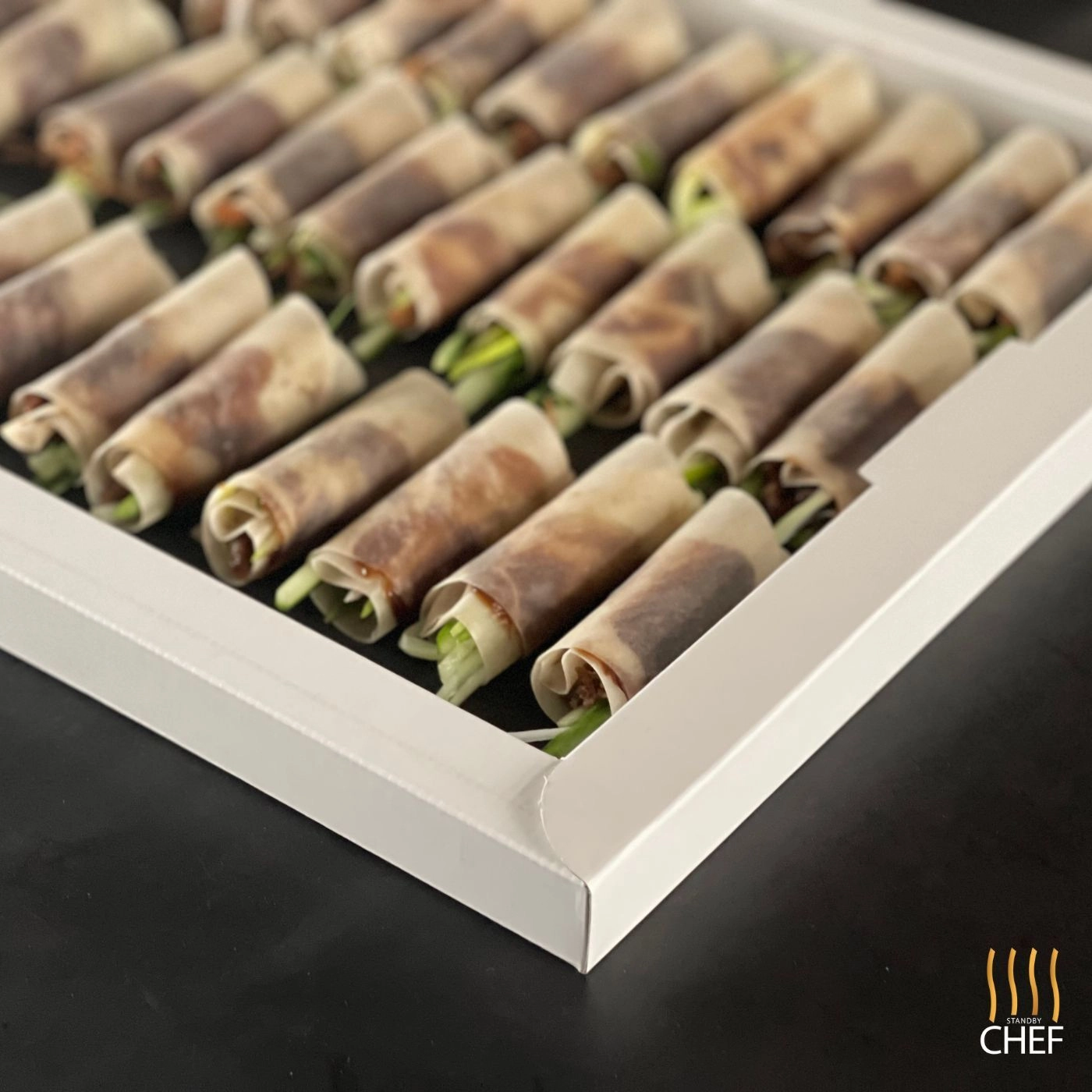 Crispy Duck Pancake Canapes