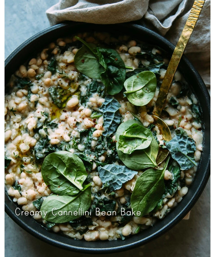 Creamy Cannellini Bean: "Not From A Tin" Oven Baked Dish”
