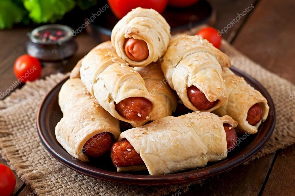 Caramelised Onion & Thyme Sausage Rolls