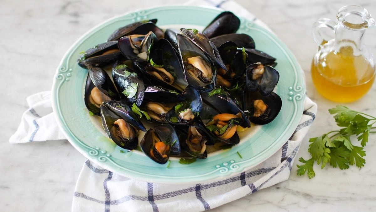 Piatto Di Cozze Marinate