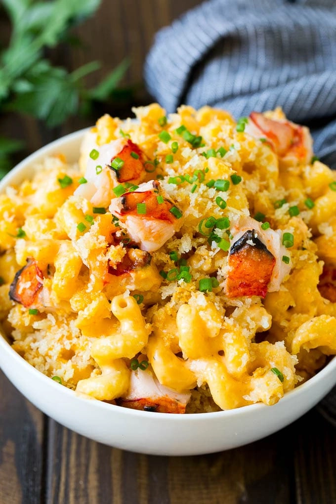 Jerk Lobster & Mac N Cheese