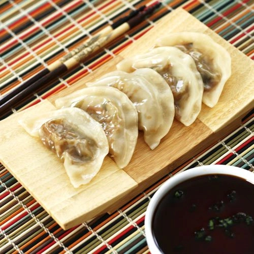 Steamed Wood Ear Mushroom And Water Chestnut Dumplings (Ve)