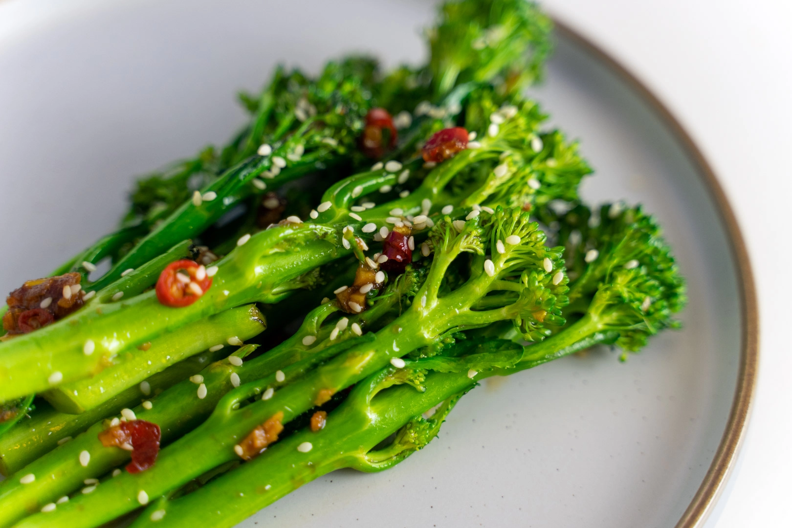 Garlic And Chilli Tenderstem Broccoli (V)