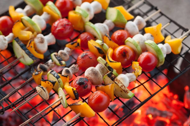 Mixed Veg Skewer  (Ve)
