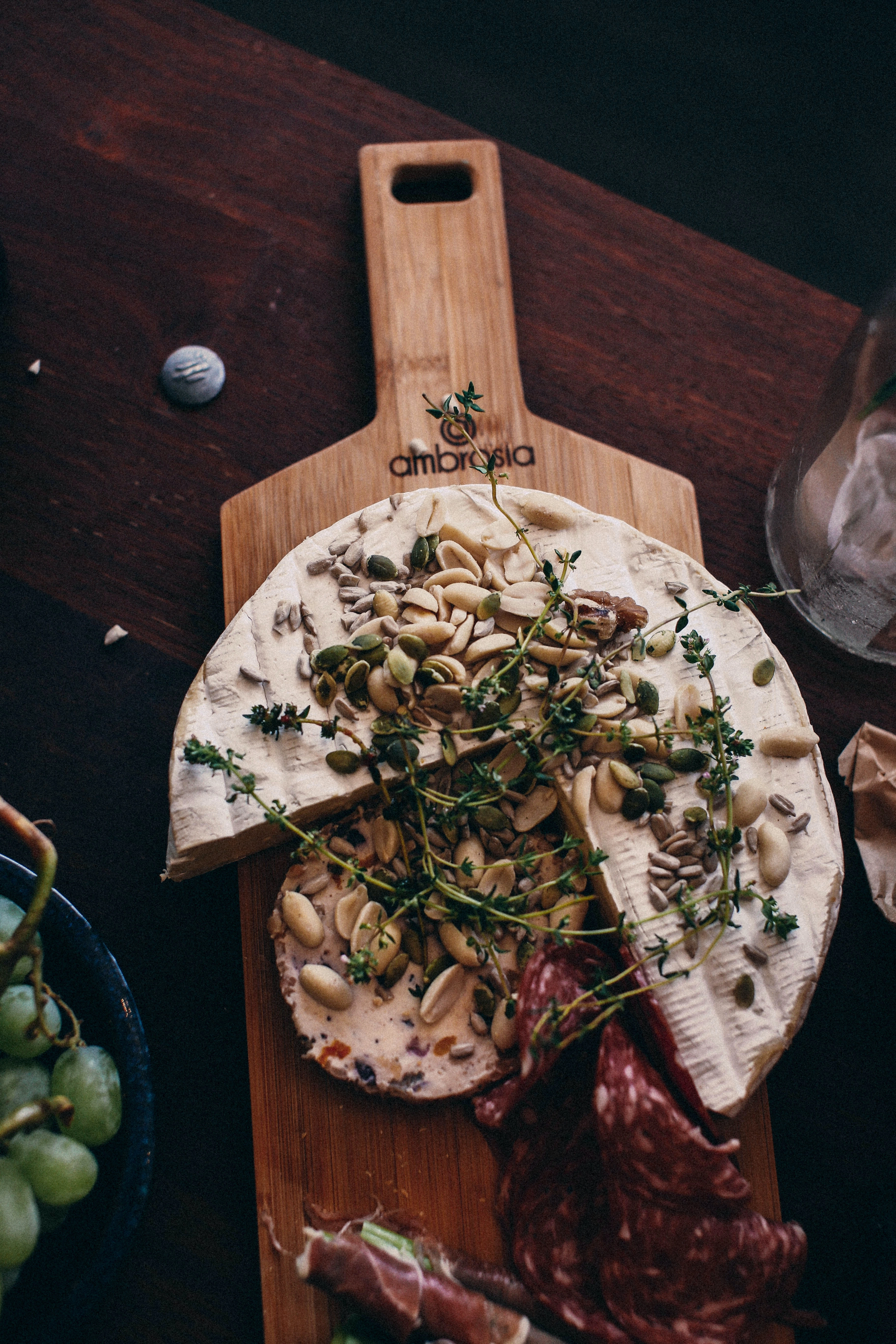 Rosemary & Crushed Hazelnut Camembert