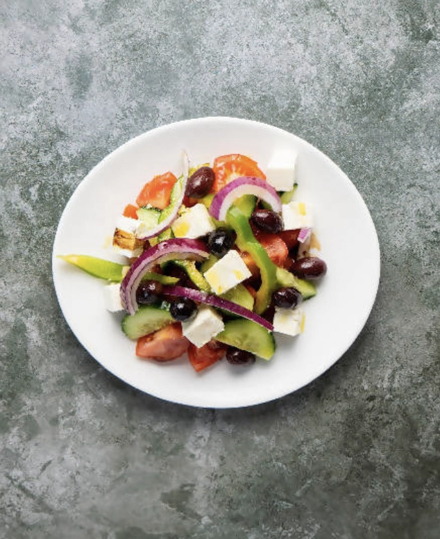 Heritage Tomato Greek Salad, Evo, Dop Feta Cheese (V)