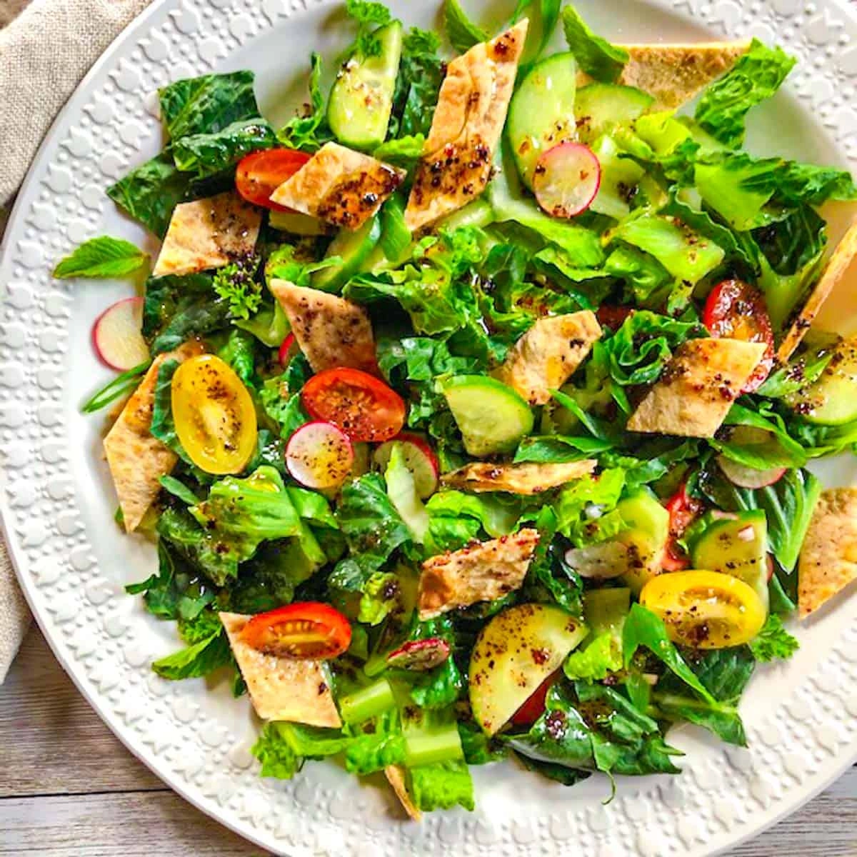 Fattoush (Vegan)
