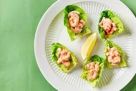 Prawn Cocktail Served With Baby Gem Leaf And Mari Rose Sauce (Gf)