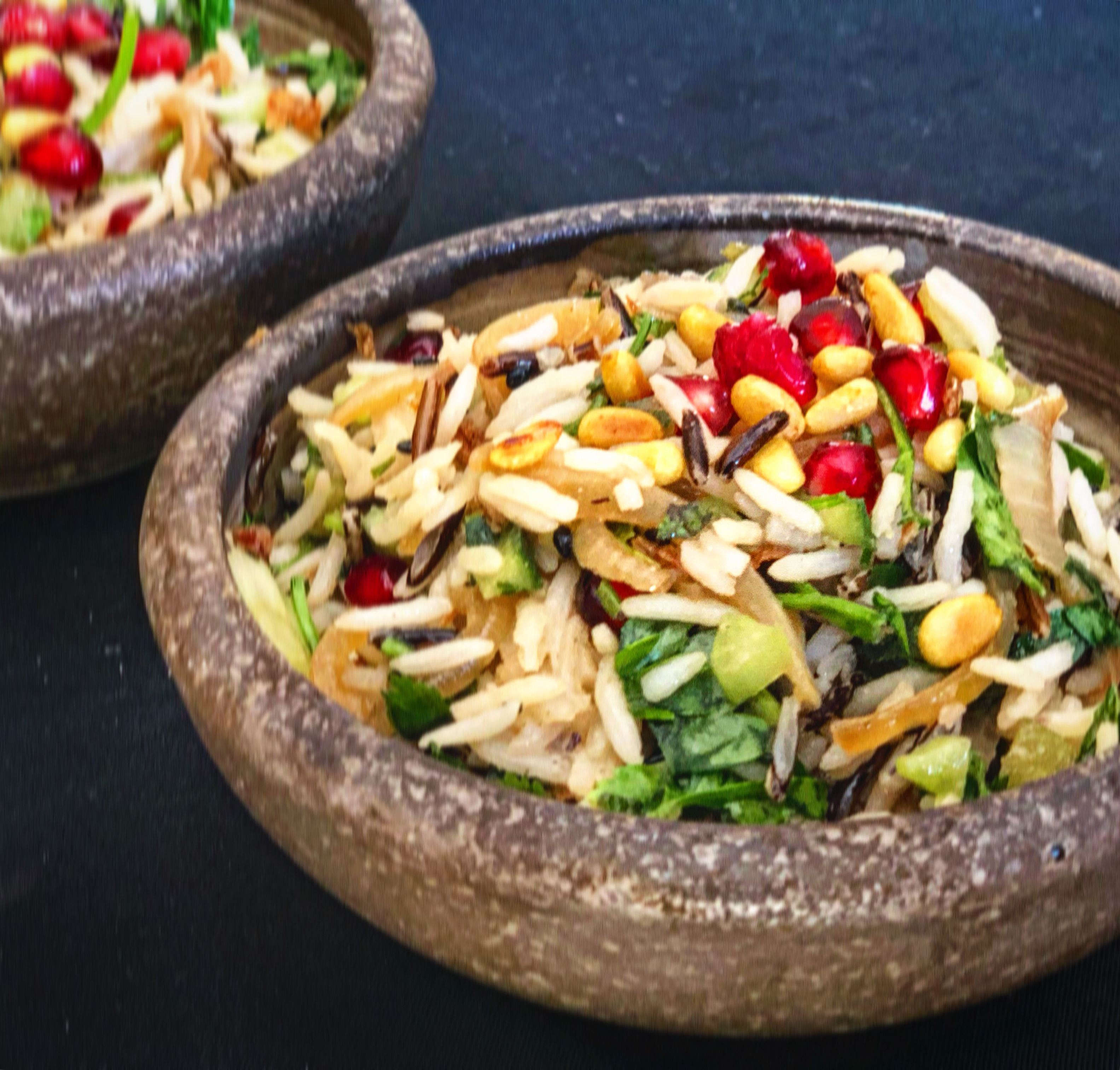 Herby Asian Wild Rice Salad Recipe - yhangry