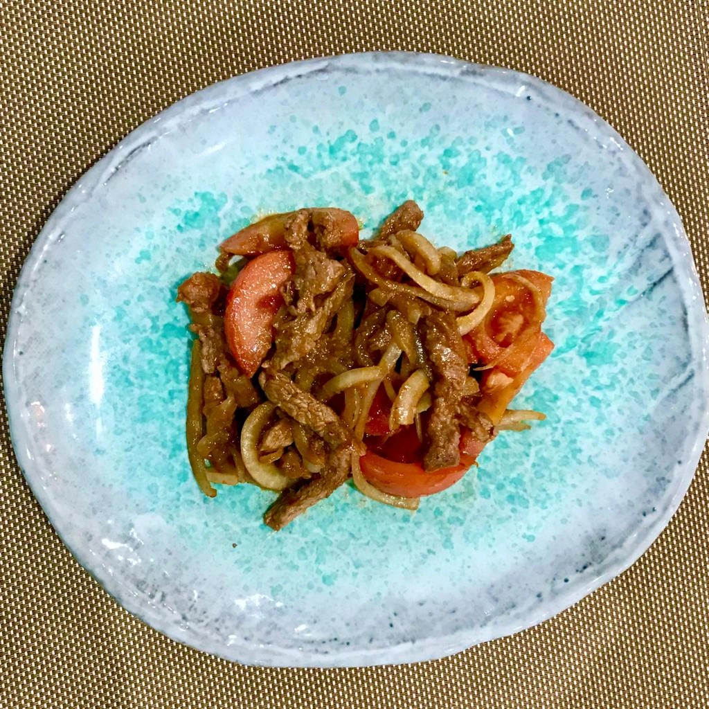 Stir-Fried Beef And Tomatoes