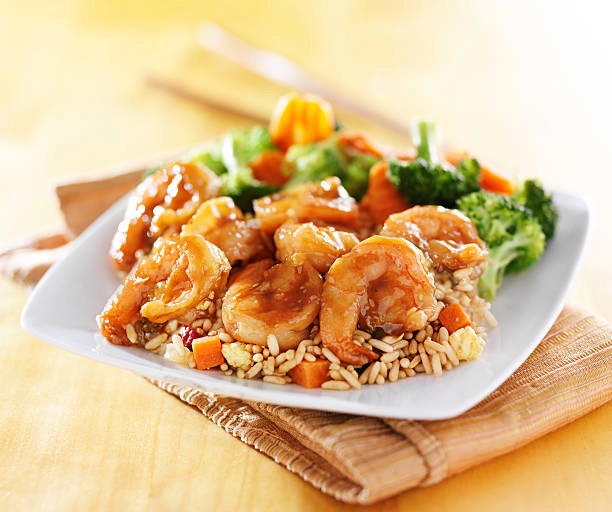 Teriyaki Shrimps 