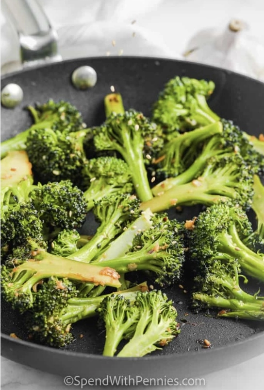 Soy Sesame Broccoli (Ve)