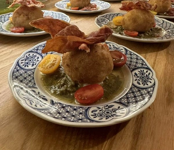 Parma-Ham & Mozzarella Arancini  