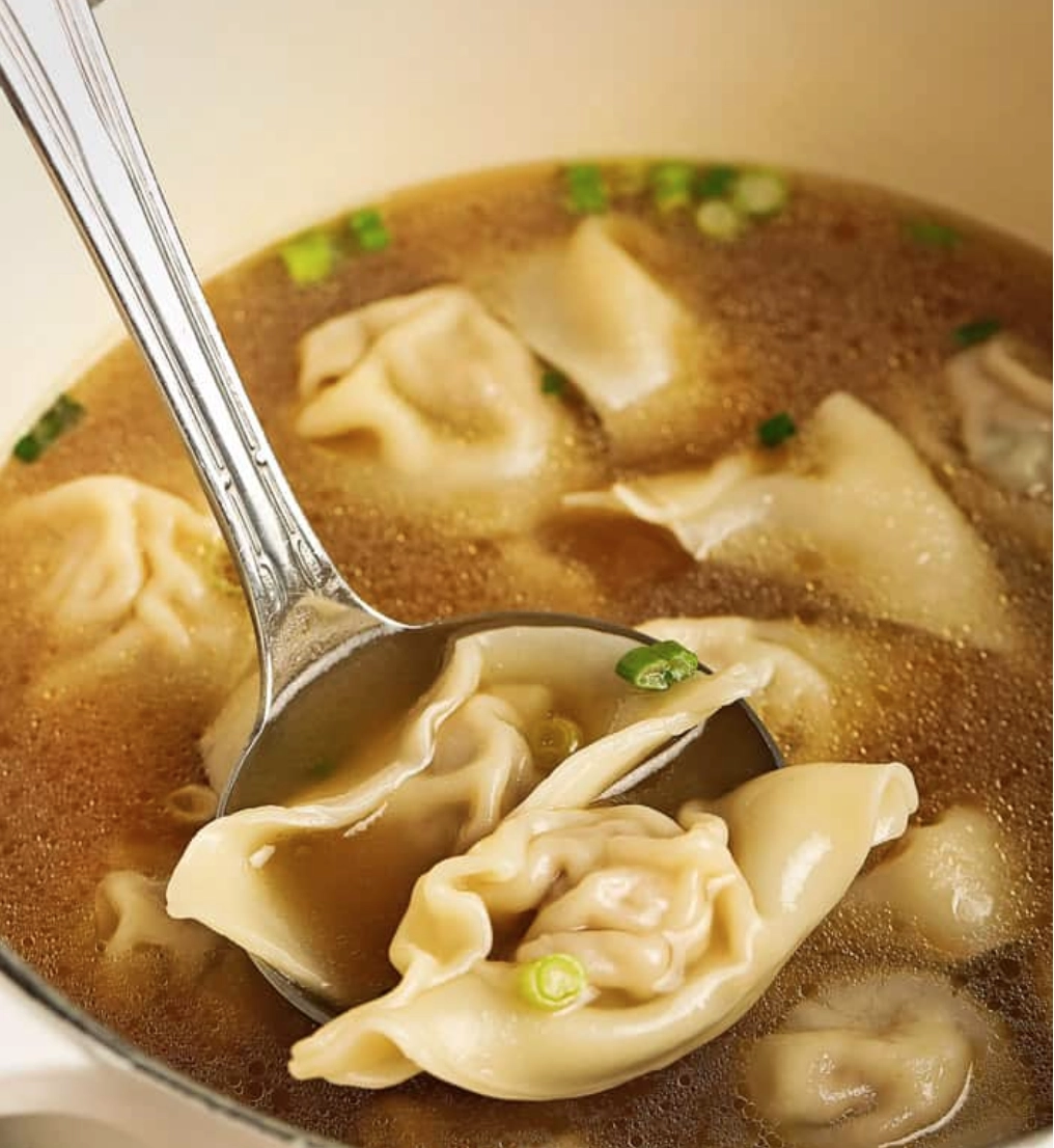 Pork Or Vegetable Wonton Soup
