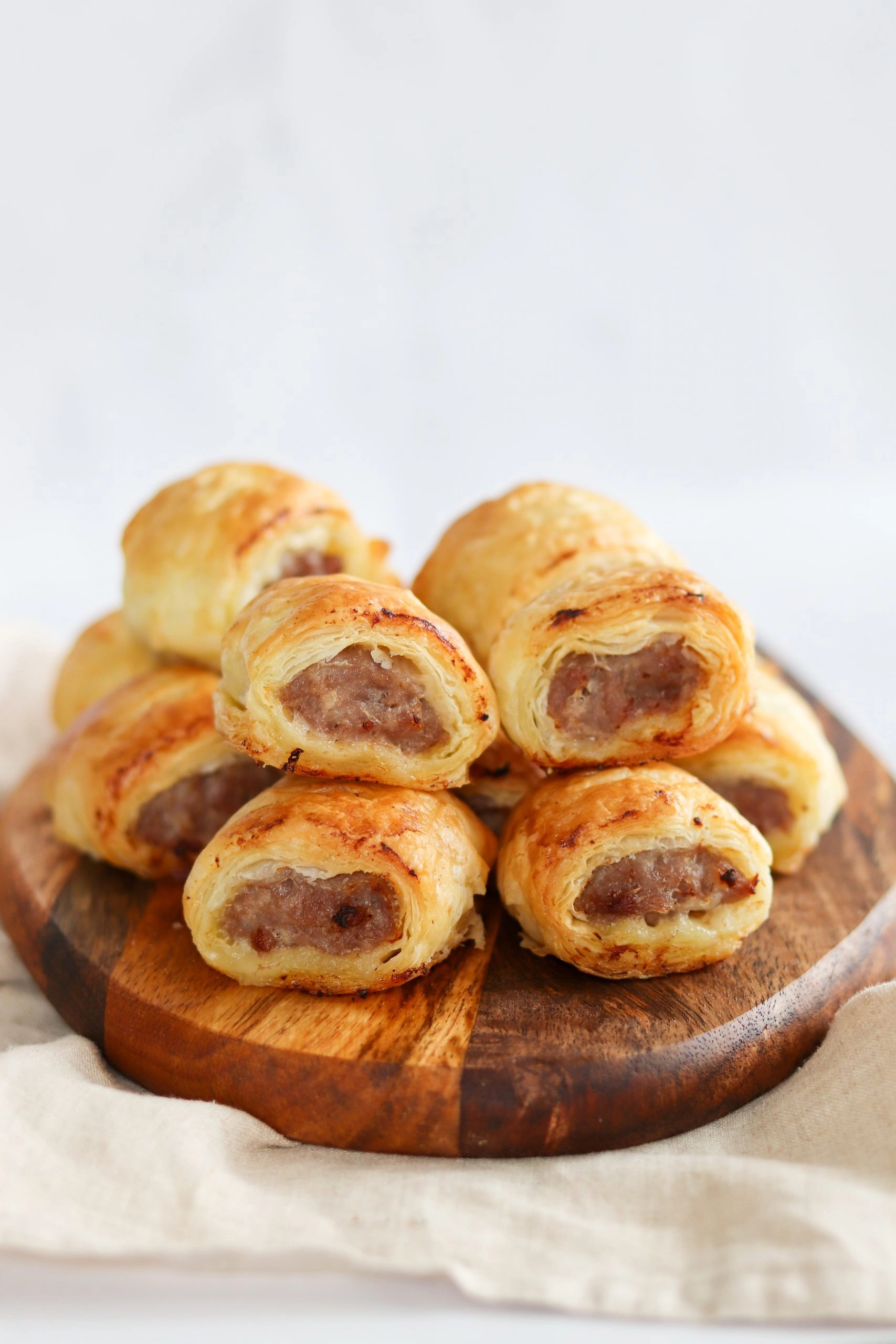 Pork Or Veggie Sausage Rolls