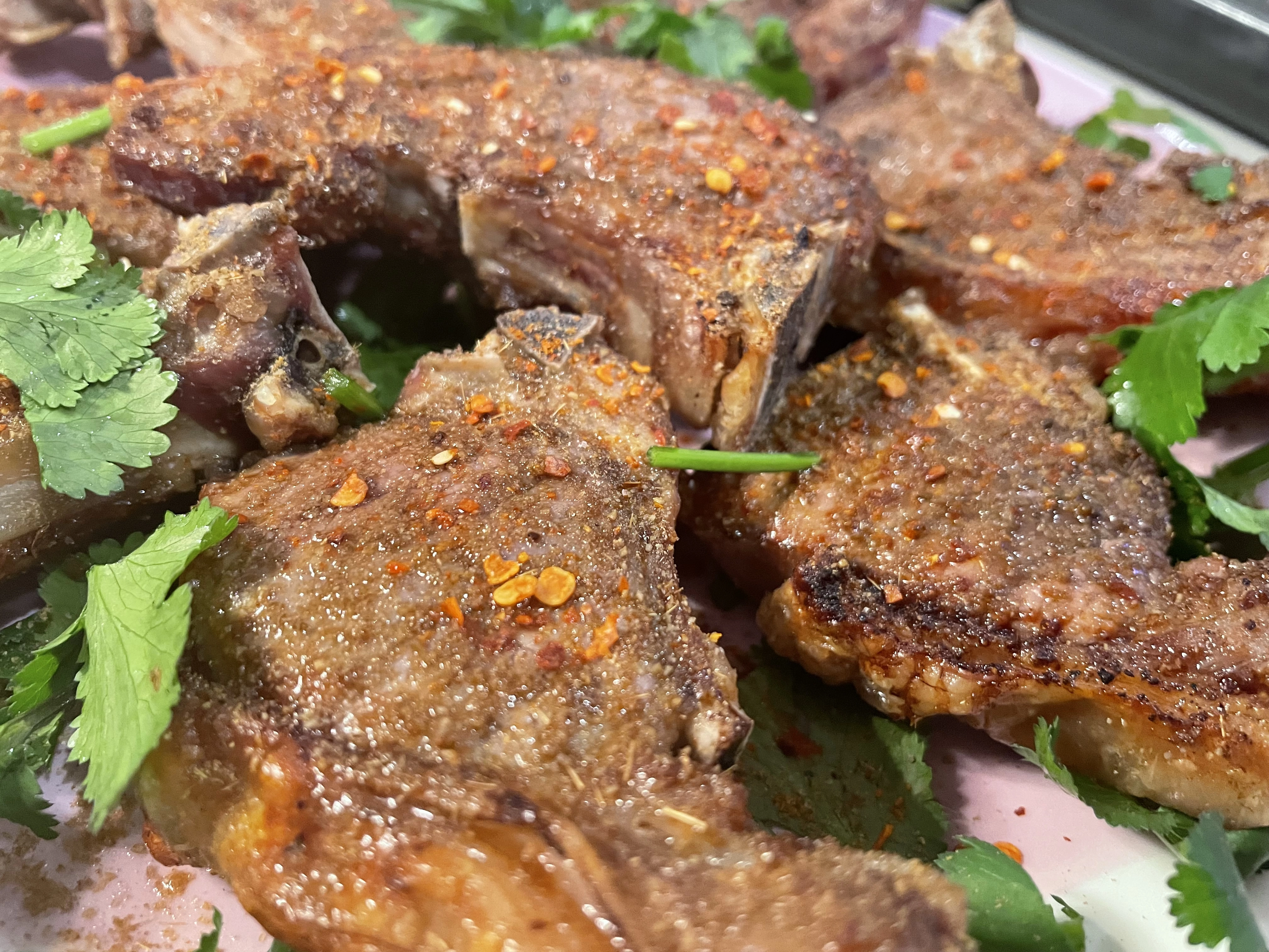Grilled Xinjiang Lamb Chops