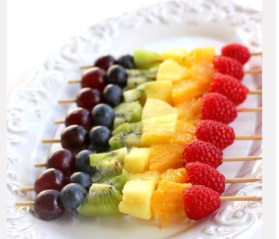 Fruit Salad Canape Sticks (V/Ve)