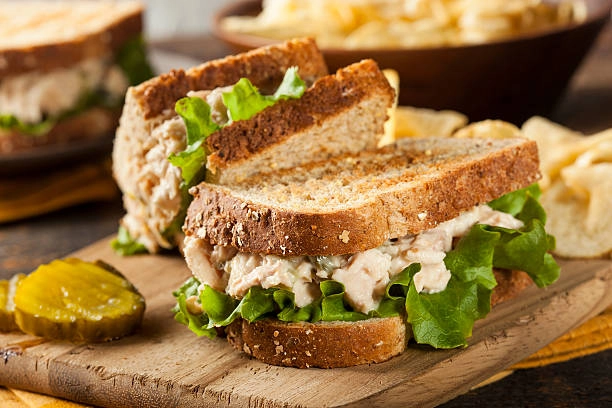 Tuna And Sweetcorn Sandwiches 