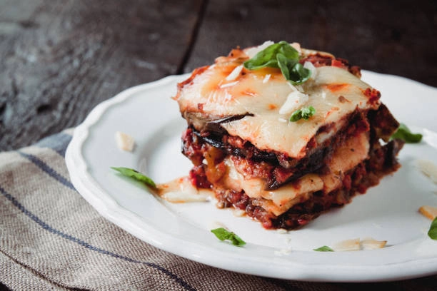 Aubergine Parmigiana
