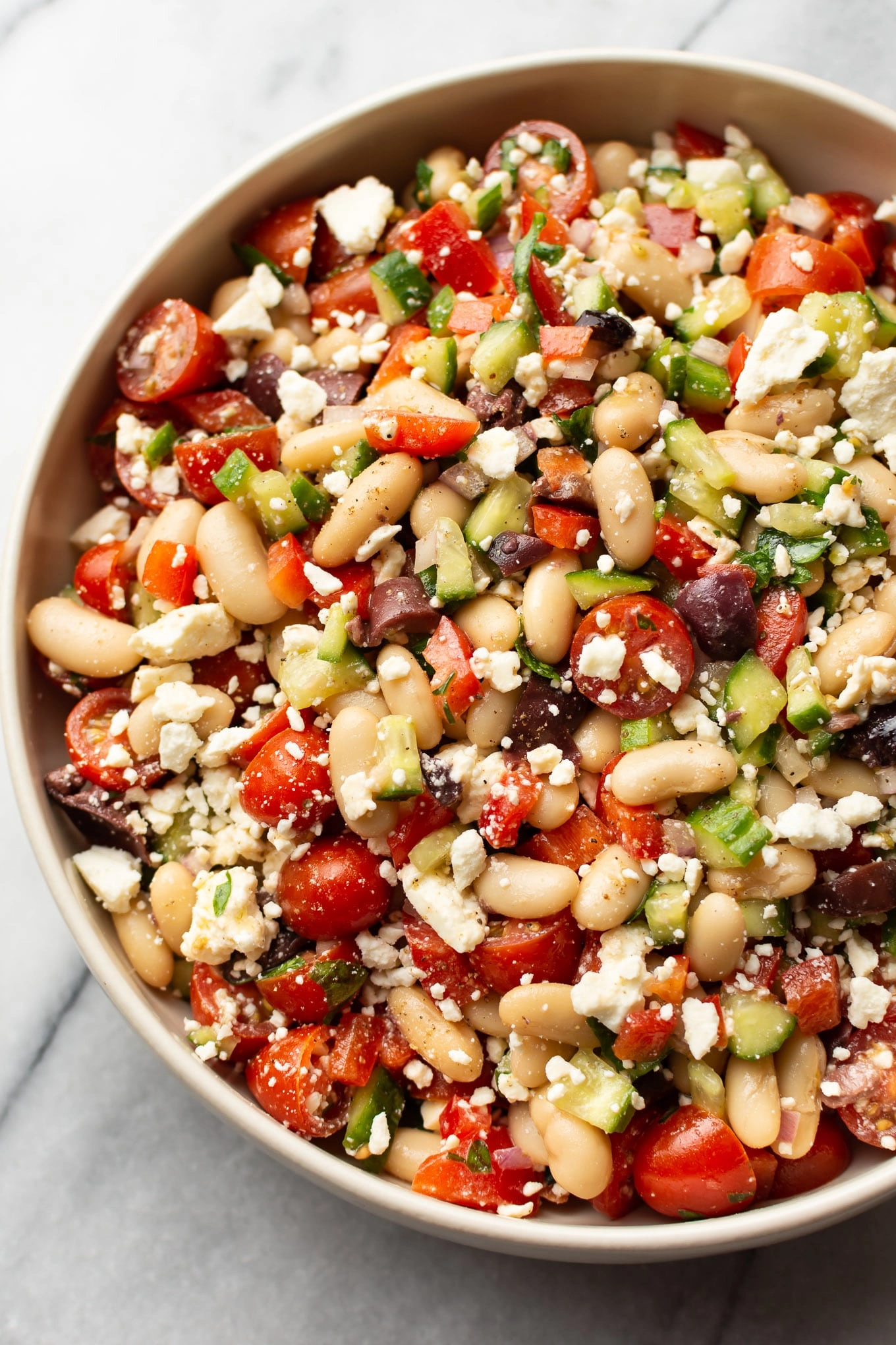 Tuscan White Bean Salad (V)