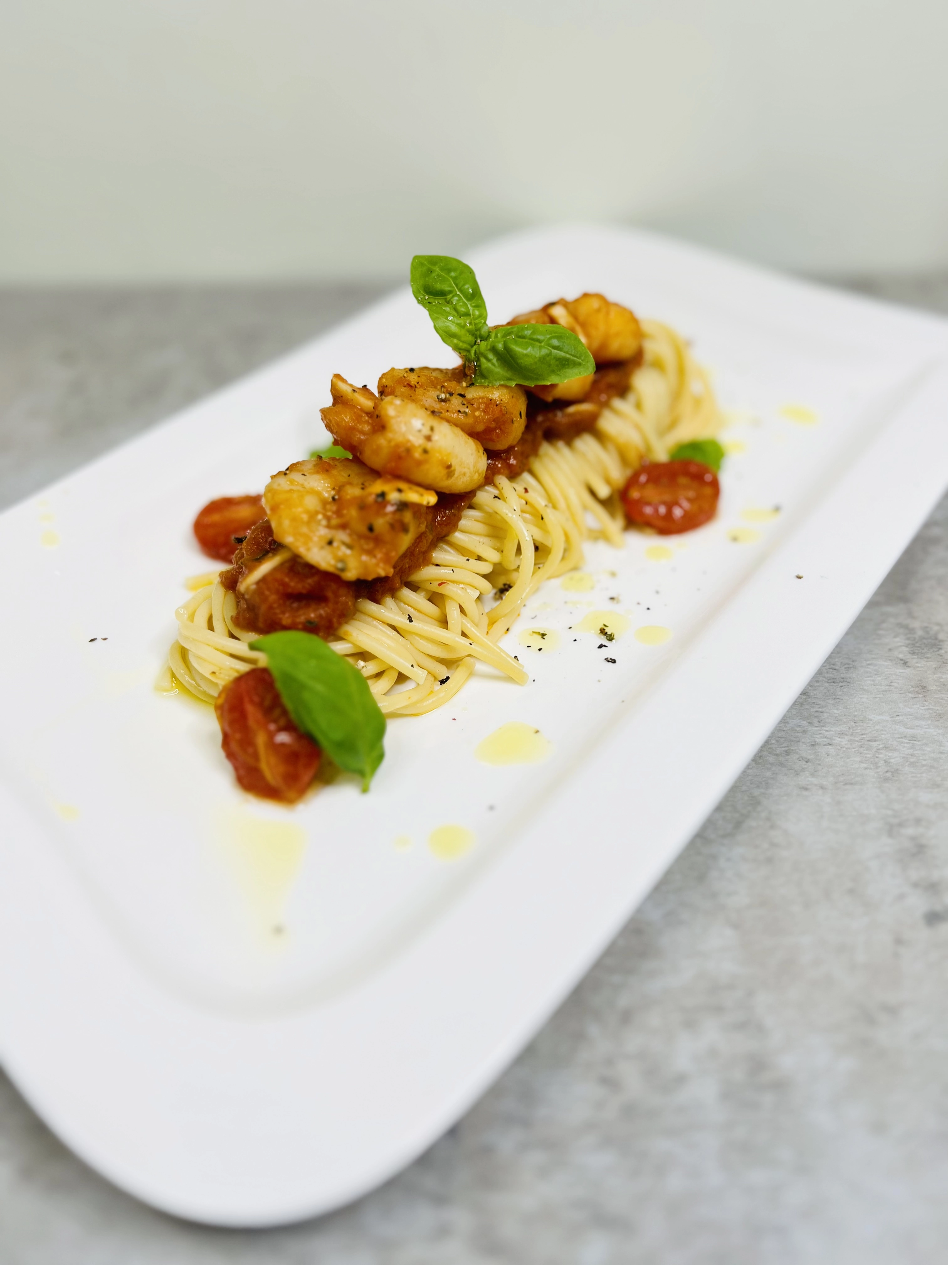 Tagliatelle Gambas