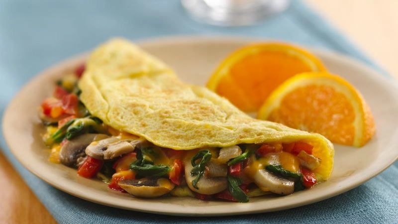 Vegetable Medley Omelette
