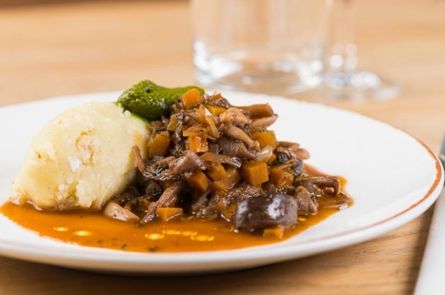 Wild Mushroom Bourguignon