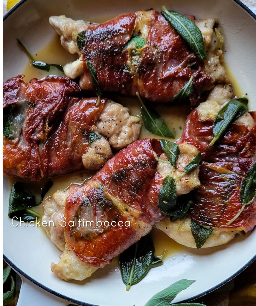 Chicken Saltimbocca - "With Pancetta And Sage”