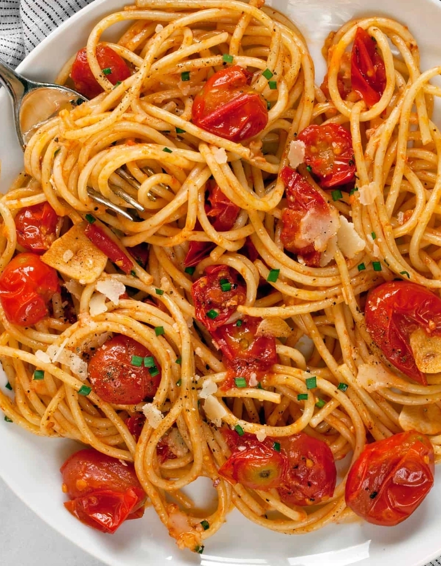 Burst Tomato Pasta 