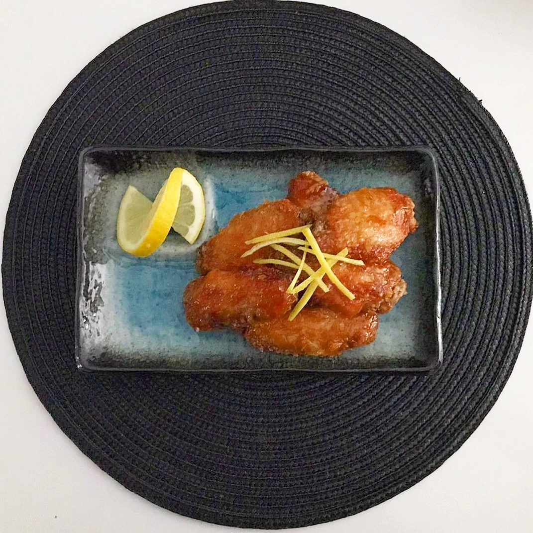 Lemon-Honey Chicken Wings