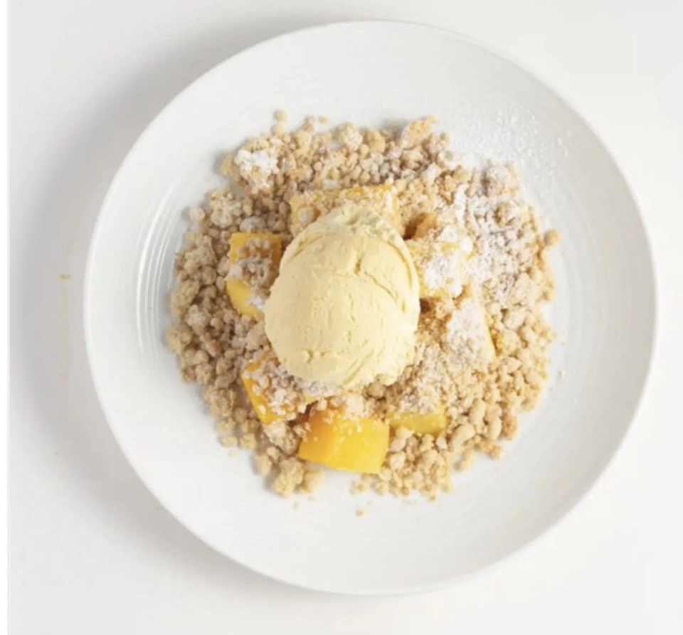Apple Crumble & Custard (V/Ve)