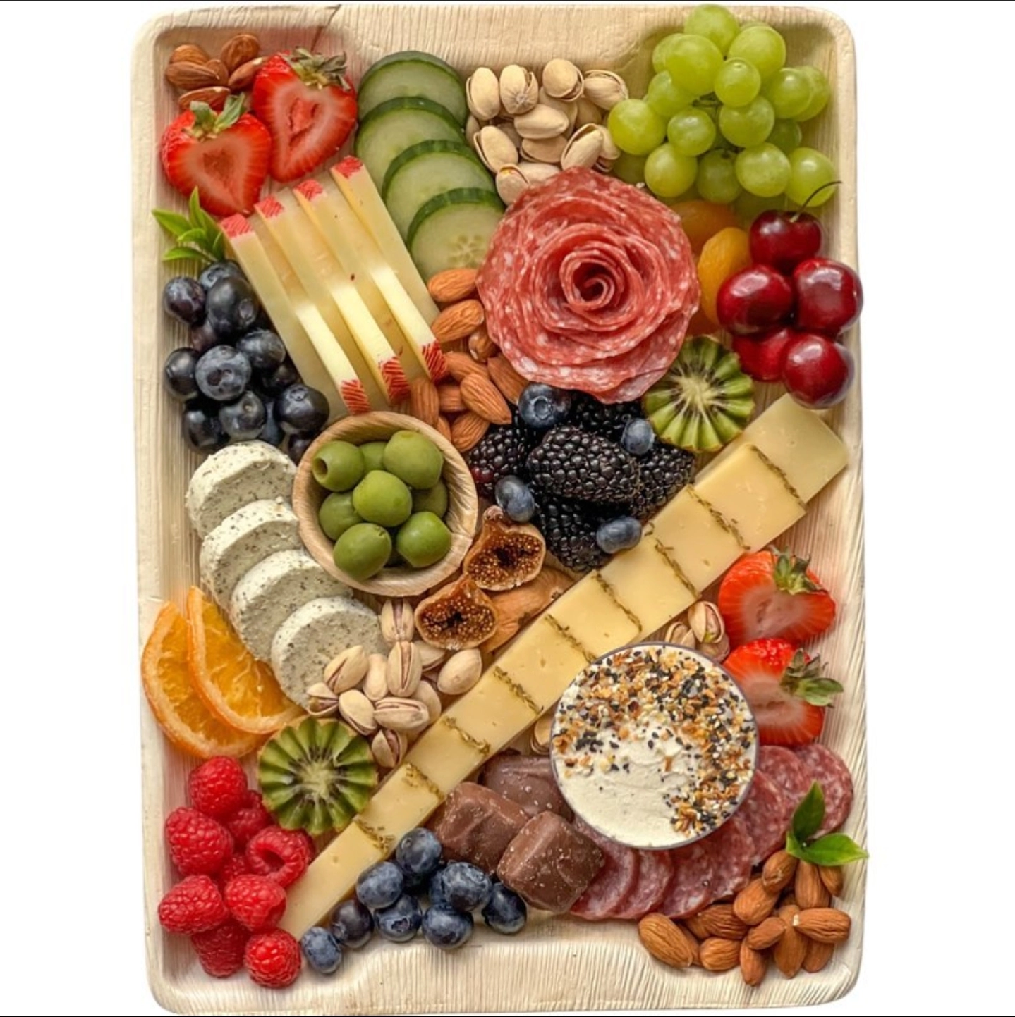 Luxurious Tropical Organic Charcuterie Fruit Board (V)*