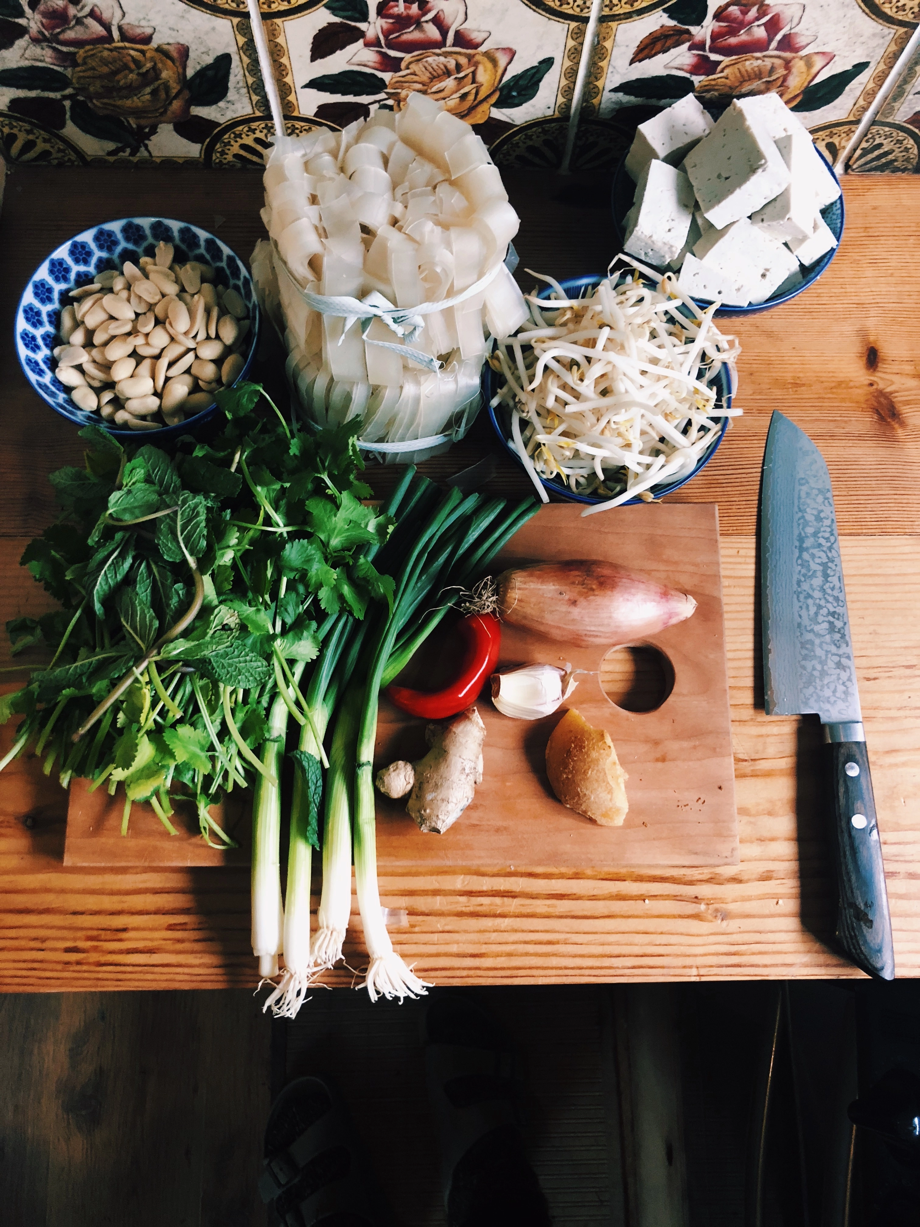 Spicy Mango Salad With And Peanuts With Lime-Sesame-Agave Dressing