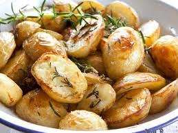 Roasted Potatoes With Butter And Rosemary (Vegetarian)