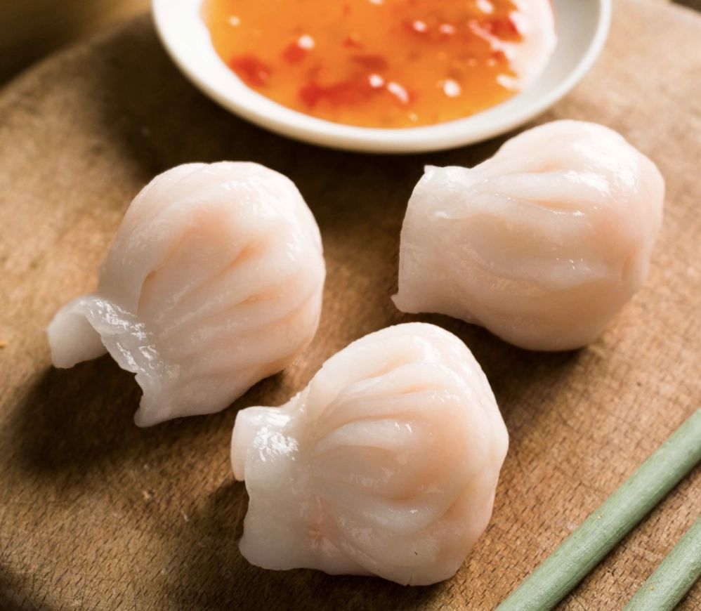 Steamed Crystal Prawn Dumplings (Gf)