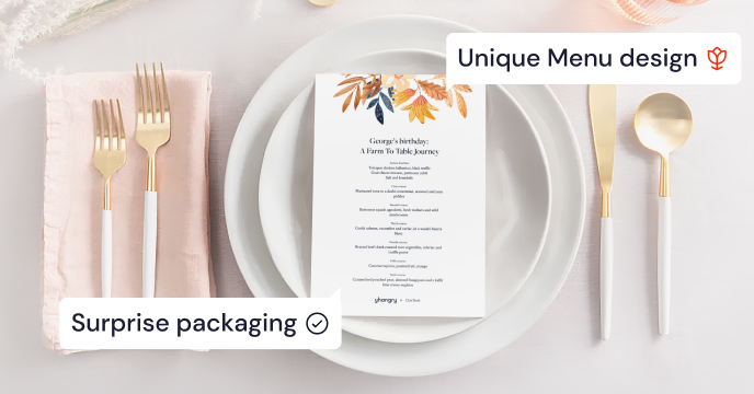 Memorable dining experiences