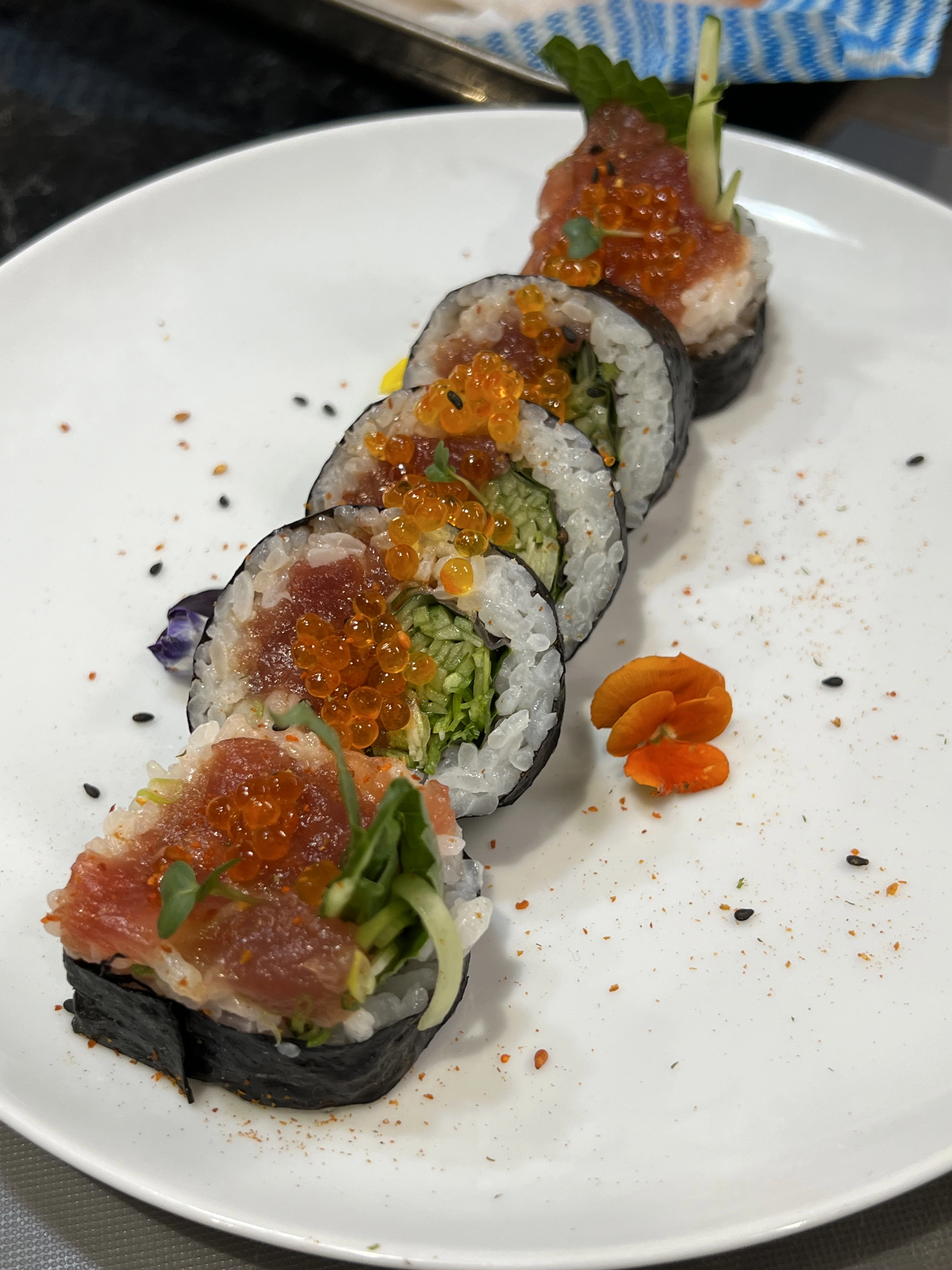 Japanese sushi experience