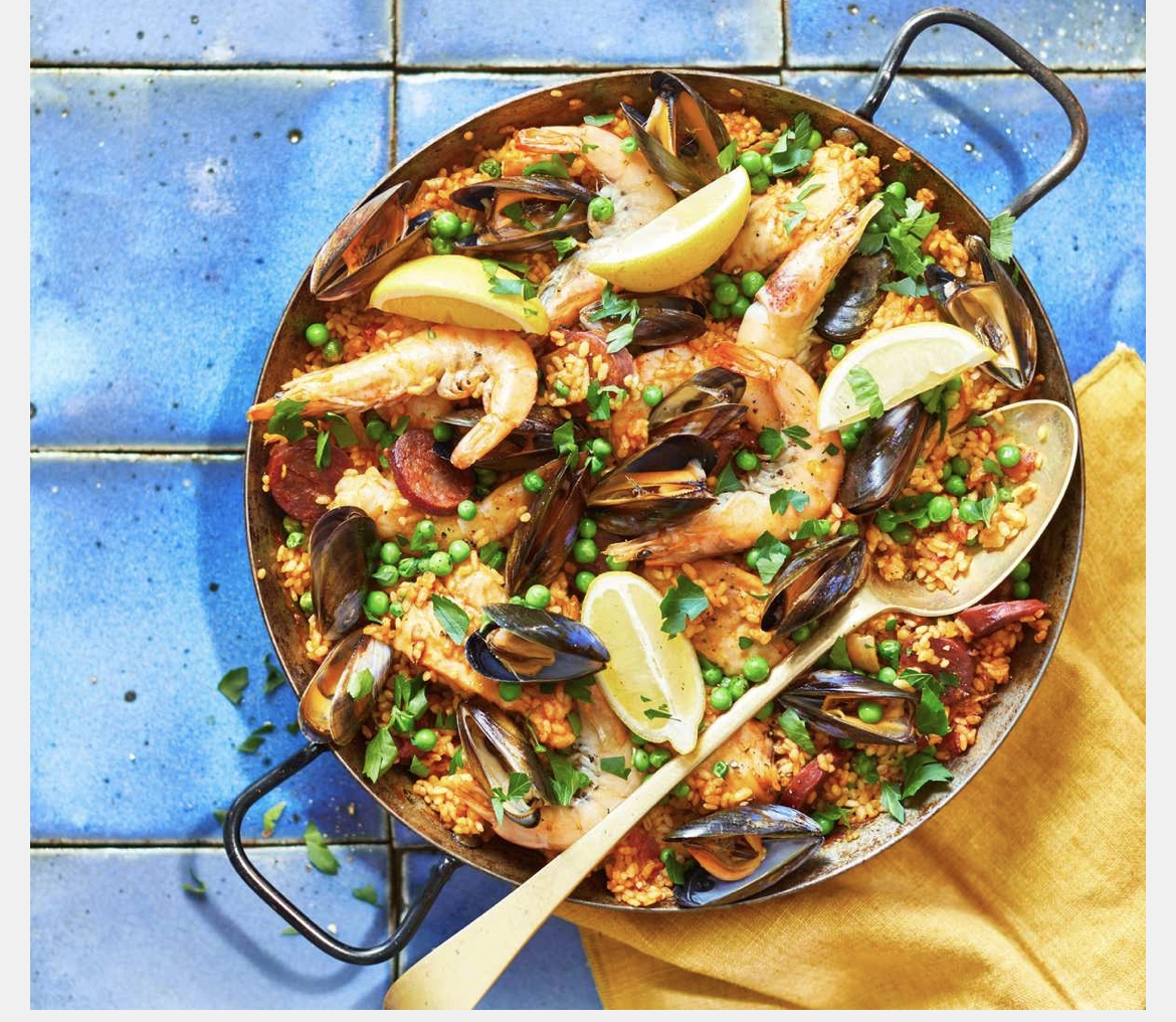 Spanish tapas menu