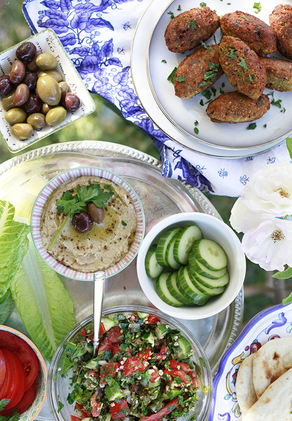 Chef Bohus T's Middle Eastern Menu Buffet Style menu image