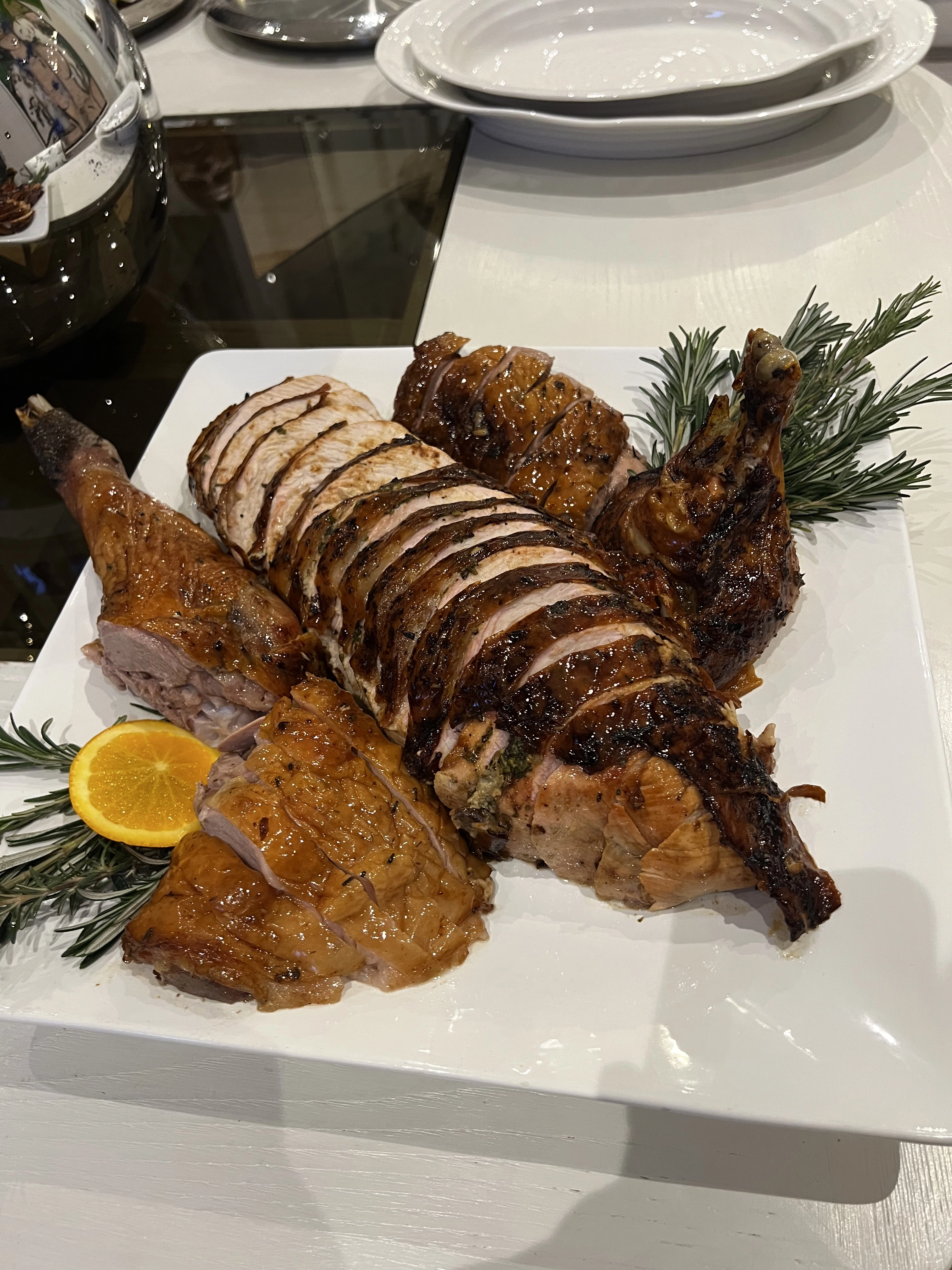 Christmas Day menu
