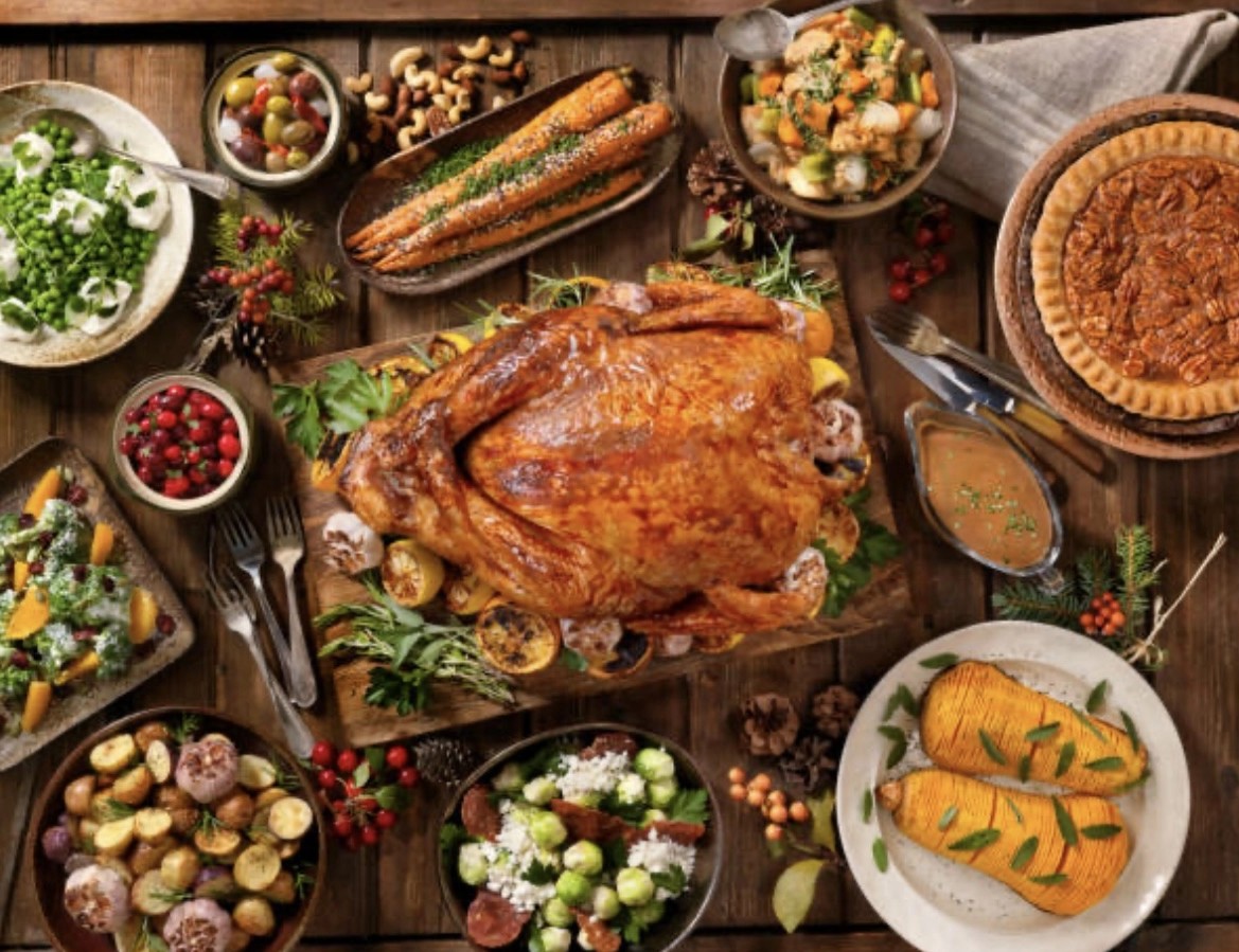 Christmas Dinner Delivery Menu