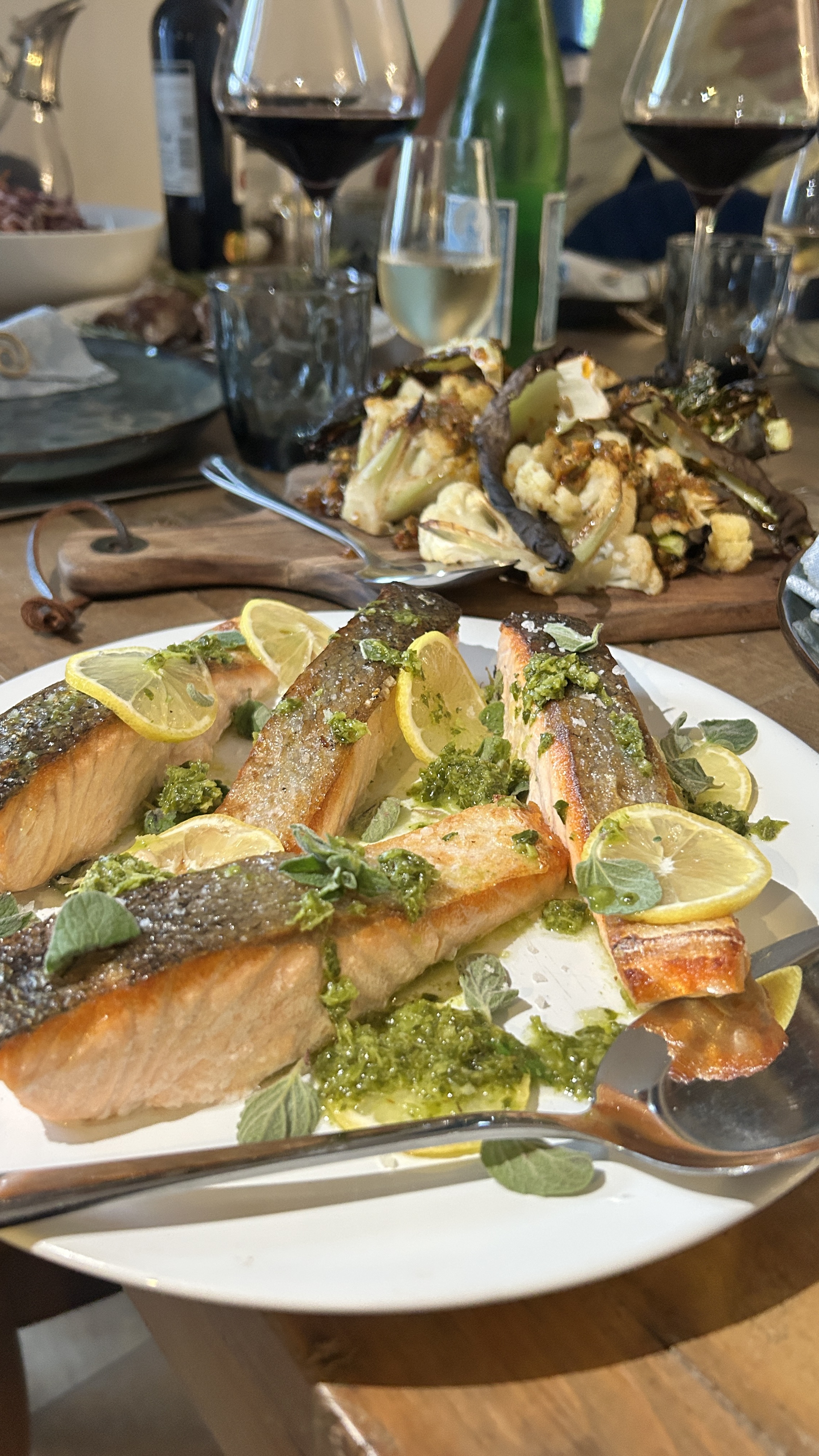 Chef Lauren's Med sharing menu menu image