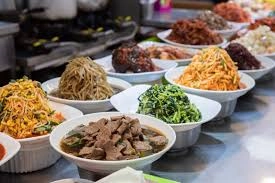 Korean buffet sharing