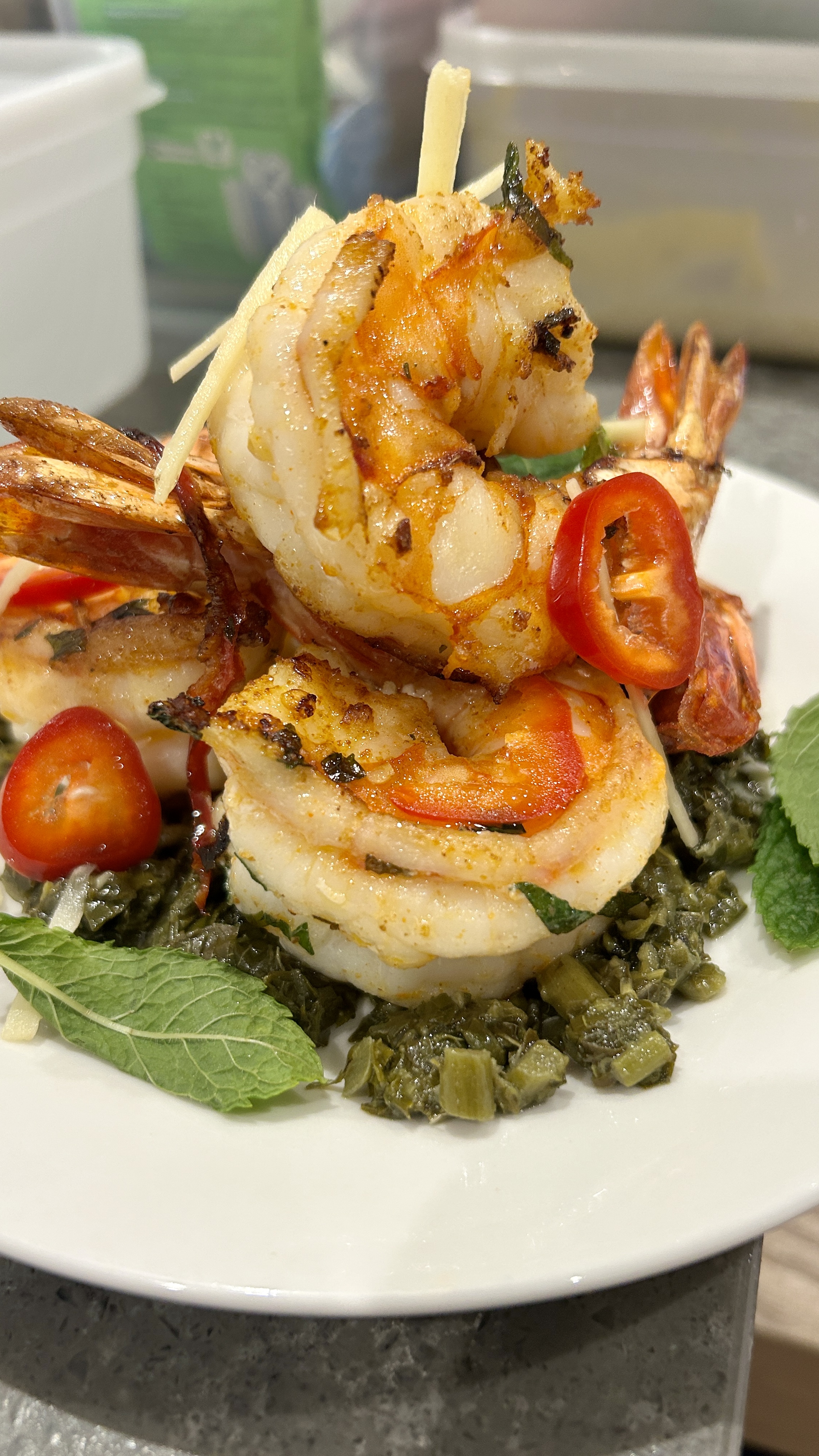 Chef Lauren's Fine dining 3 course Afro/Caribbean menu menu image